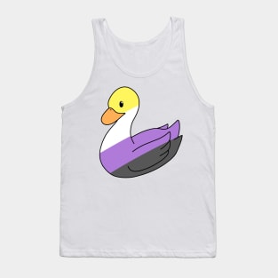 Light Nonbinary Duck Tank Top